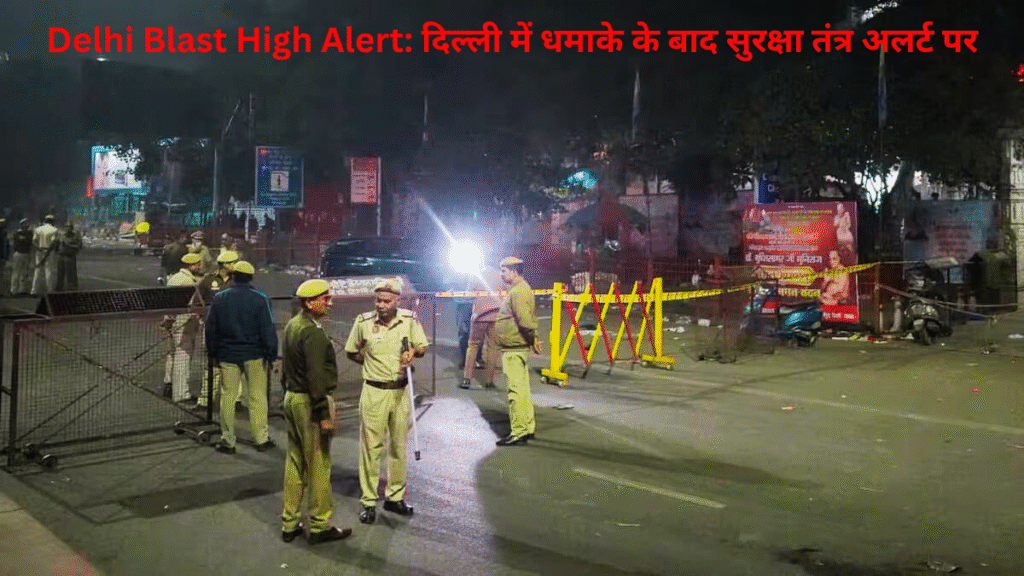 Delhi Blast High Alert: दिल्ली में धमाके के बाद सुरक्षा तंत्र अलर्ट पर